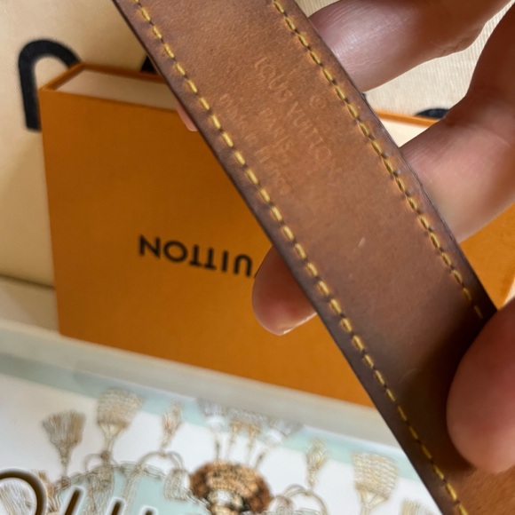 Louis Vuitton Leather Koala Nomade LV Cuff Bracelet - Picture 8 of 14